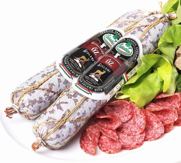 Szarvasgombás őz salami z sarny z truflami.JPG