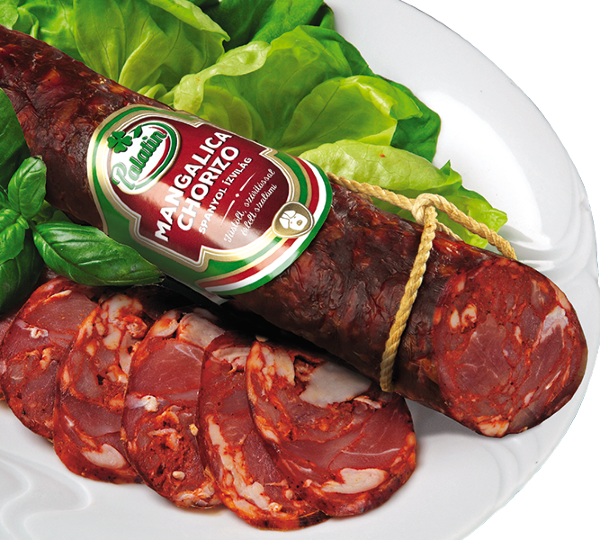 Oryginalne Chorizo Palatin z Mangalicy – tradycyjna węgierska kiełbasa dojrzewająca