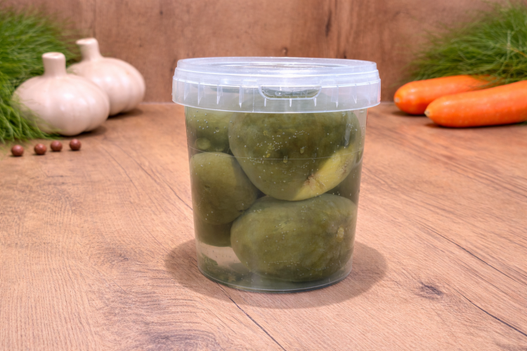 Arbuz zielony marynowany w occie 800 g – tradycyjny węgierski produkt niepasteryzowany, chrupiący dodatek warzywny w zalewie octowej