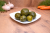 Pickled Green Watermelon in Vinegar 800 g – traditional Hungarian non-pasteurized product, crunchy pickled vegetable side dish in vinegar brine