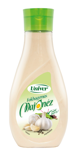 Univer majonez czosnkowy 430 g – kremowy sos czosnkowy do frytek, burgerów i kanapek