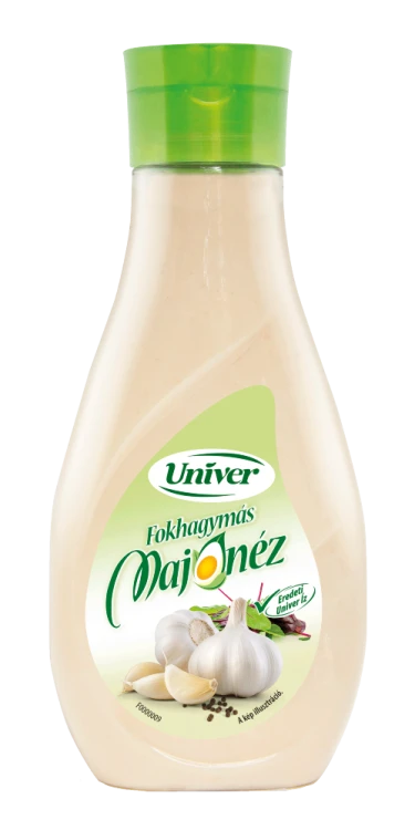 Univer majonez czosnkowy 430 g – kremowy sos czosnkowy do frytek, burgerów i kanapek
