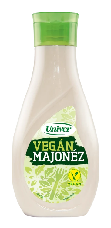 Univer wegański majonez 410 g – roślinny majonez do sałatek, kanapek i przekąsek