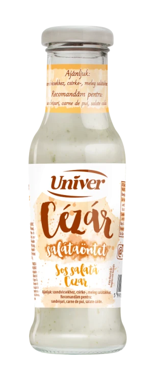 Univer Caesar salad dressing 230 g – parmesan dressing for salads, chicken, and sandwiches