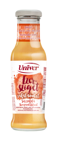 Univer dressing Tysiąca Wysp 235 g – bezglutenowy sos do sałatek, kurczaka i makaronów