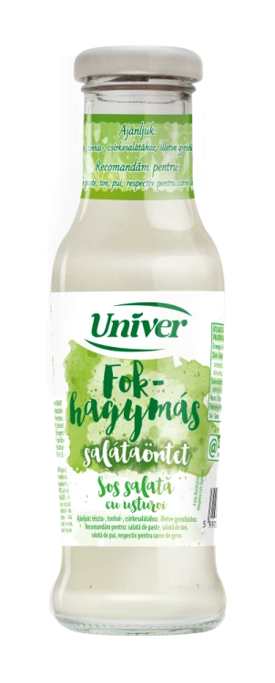 Univer garlic salad dressing 230 g – gluten-free dressing for salads, gyros, and chicken