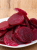 Hungarian sliced beets pickled in vinegar, ready to serve as a classic side dish.